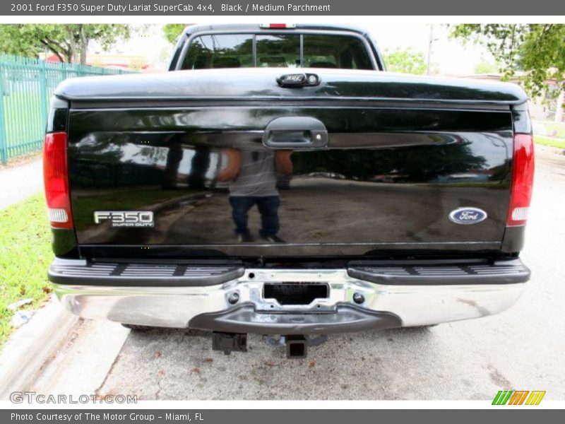 Black / Medium Parchment 2001 Ford F350 Super Duty Lariat SuperCab 4x4