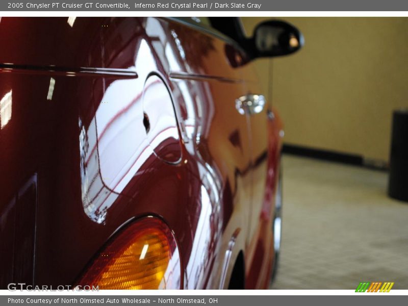 Inferno Red Crystal Pearl / Dark Slate Gray 2005 Chrysler PT Cruiser GT Convertible