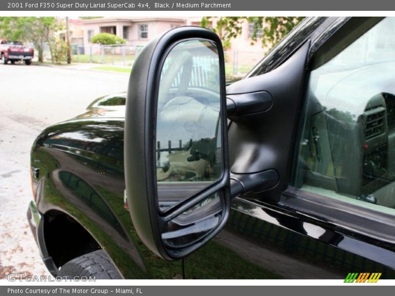 Black / Medium Parchment 2001 Ford F350 Super Duty Lariat SuperCab 4x4