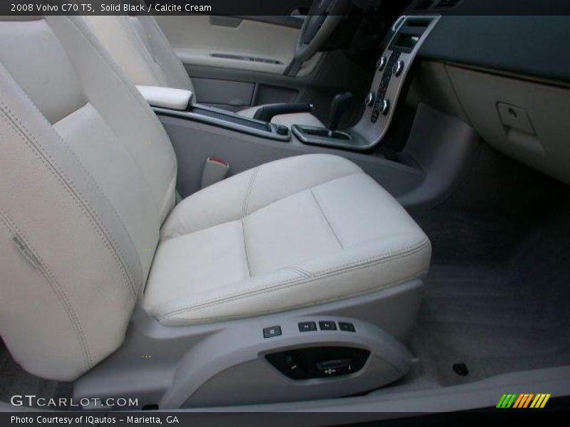 Solid Black / Calcite Cream 2008 Volvo C70 T5