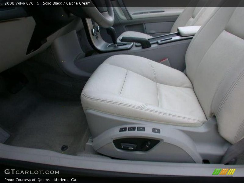 Solid Black / Calcite Cream 2008 Volvo C70 T5
