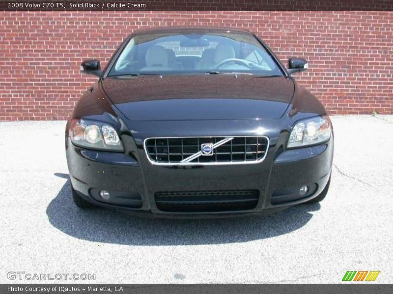 Solid Black / Calcite Cream 2008 Volvo C70 T5