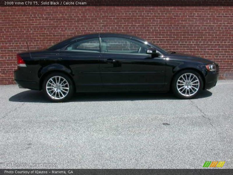 Solid Black / Calcite Cream 2008 Volvo C70 T5