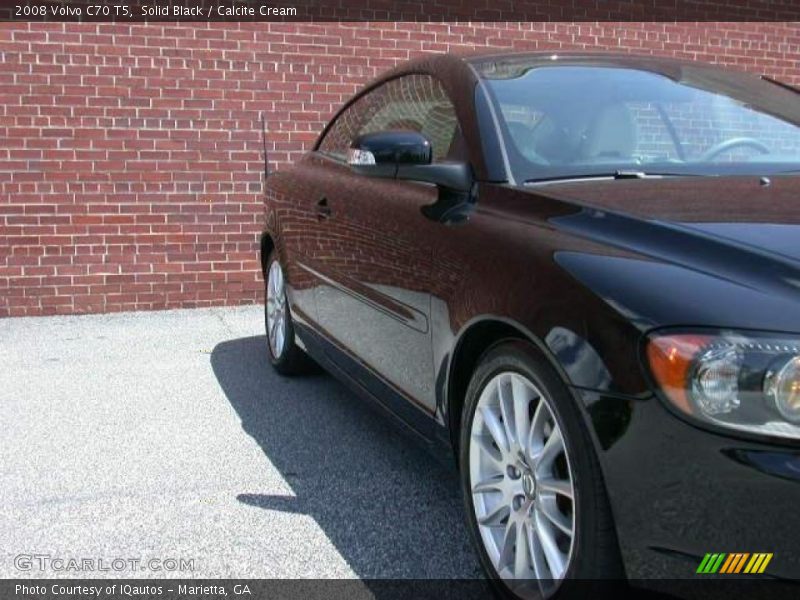 Solid Black / Calcite Cream 2008 Volvo C70 T5