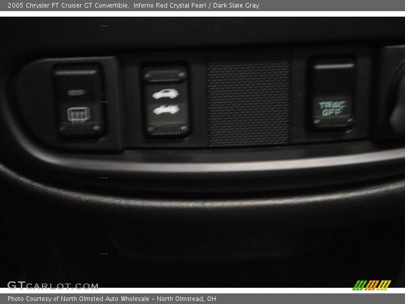 Inferno Red Crystal Pearl / Dark Slate Gray 2005 Chrysler PT Cruiser GT Convertible
