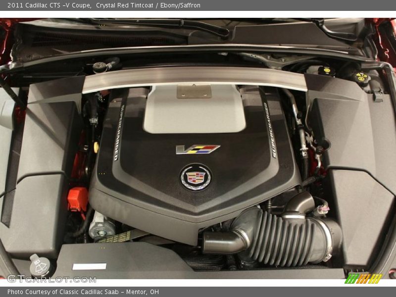  2011 CTS -V Coupe Engine - 6.2 Liter Supercharged OHV 16-Valve V8