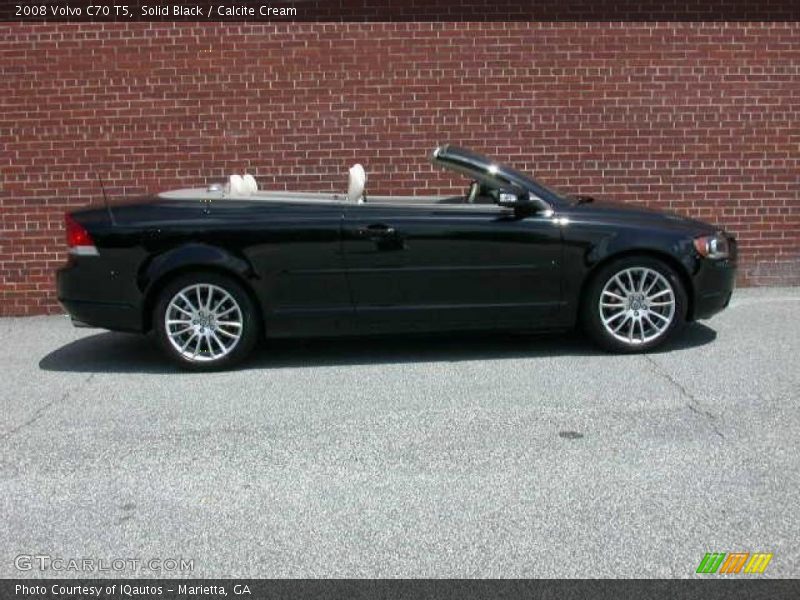 Solid Black / Calcite Cream 2008 Volvo C70 T5