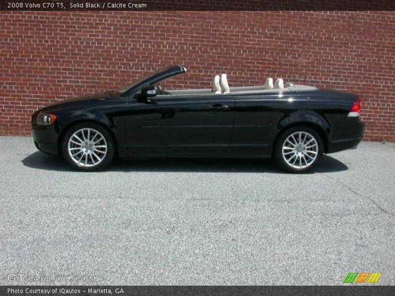 Solid Black / Calcite Cream 2008 Volvo C70 T5