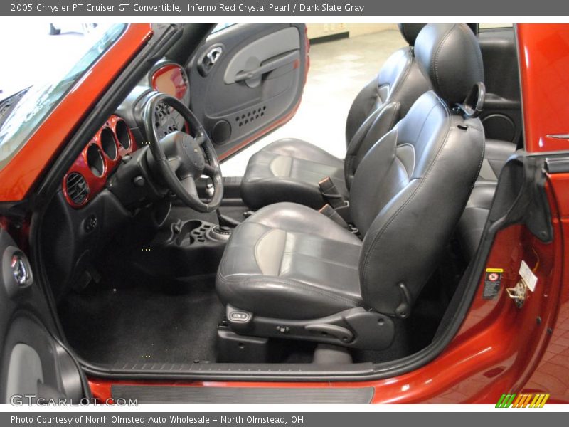 Inferno Red Crystal Pearl / Dark Slate Gray 2005 Chrysler PT Cruiser GT Convertible