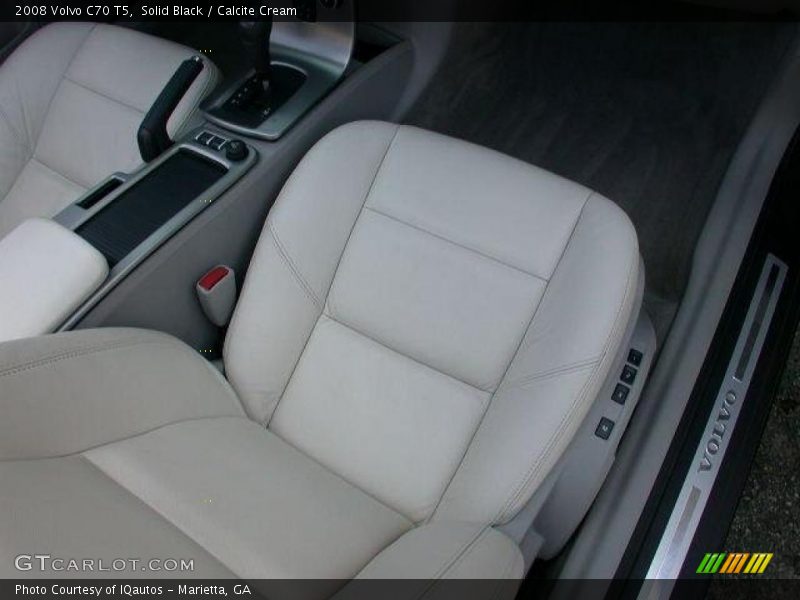 Solid Black / Calcite Cream 2008 Volvo C70 T5