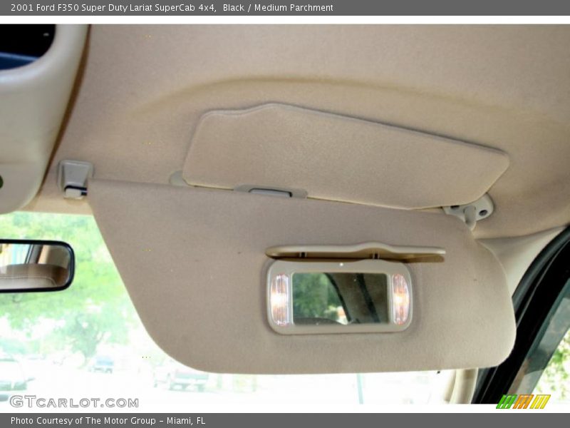 Black / Medium Parchment 2001 Ford F350 Super Duty Lariat SuperCab 4x4