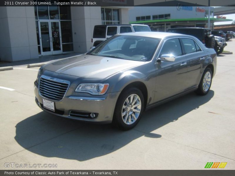 Tungsten Metallic / Black 2011 Chrysler 300 Limited