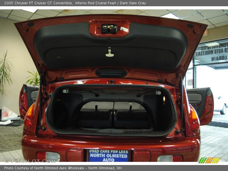 Inferno Red Crystal Pearl / Dark Slate Gray 2005 Chrysler PT Cruiser GT Convertible