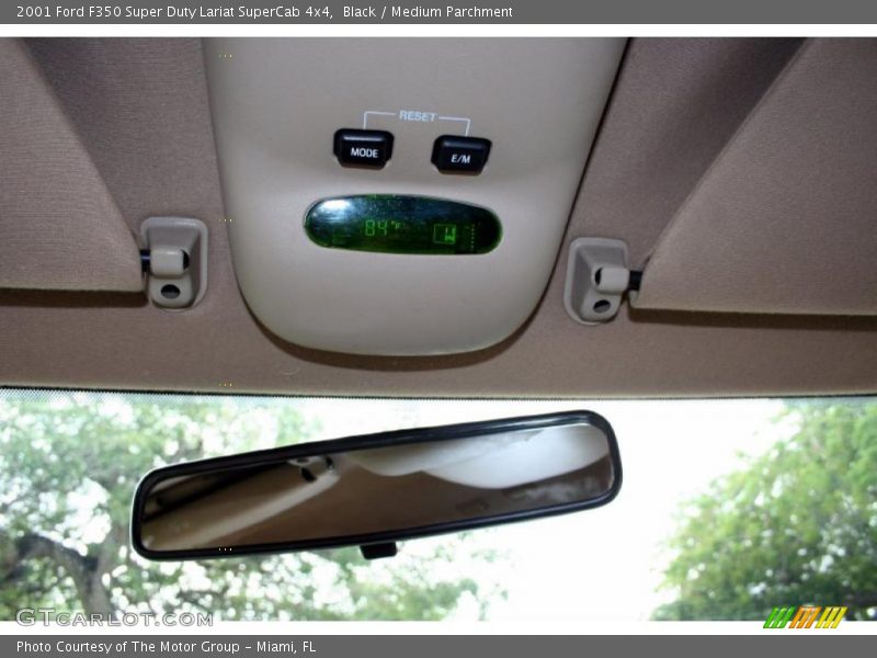 Black / Medium Parchment 2001 Ford F350 Super Duty Lariat SuperCab 4x4