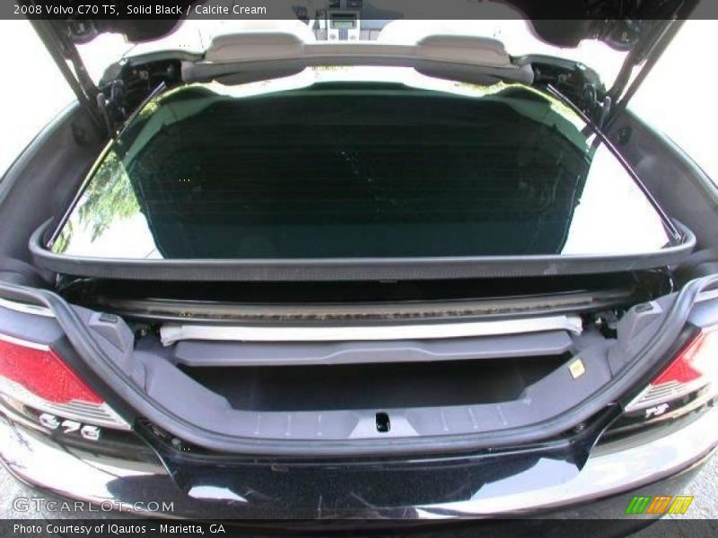 Solid Black / Calcite Cream 2008 Volvo C70 T5