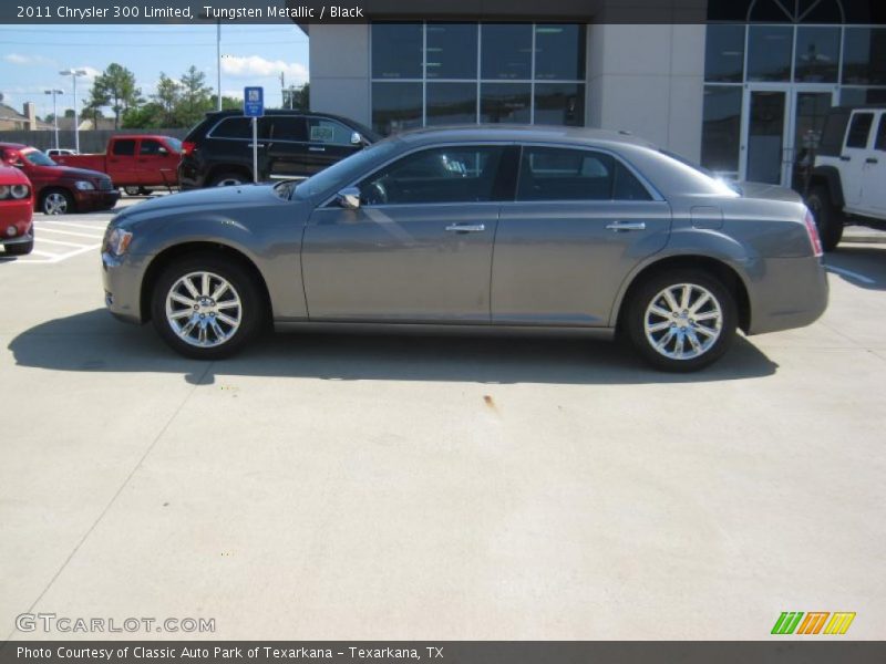 Tungsten Metallic / Black 2011 Chrysler 300 Limited