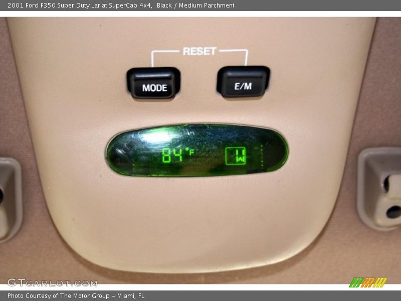 Black / Medium Parchment 2001 Ford F350 Super Duty Lariat SuperCab 4x4