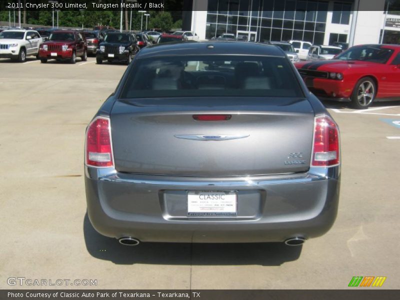 Tungsten Metallic / Black 2011 Chrysler 300 Limited