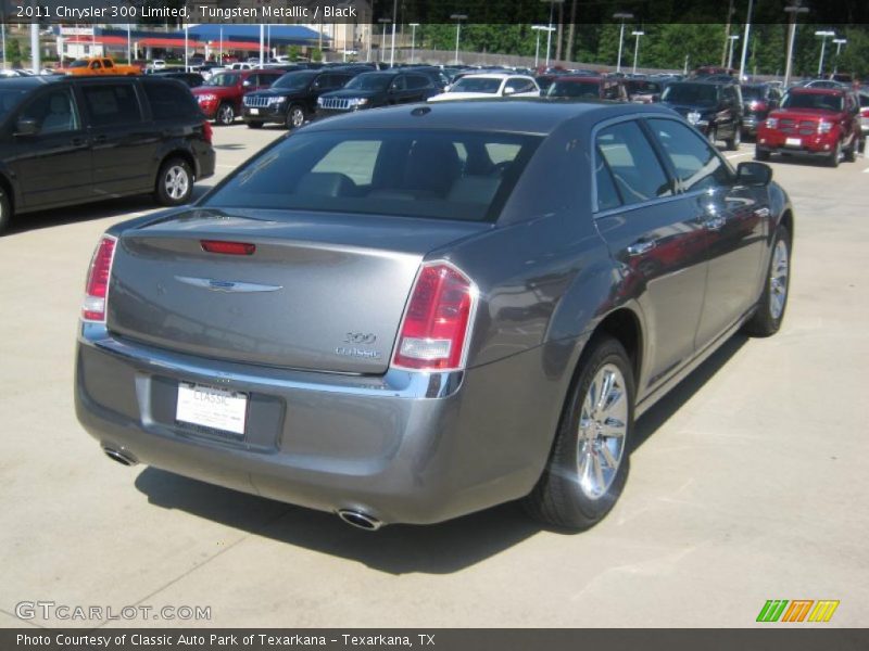 Tungsten Metallic / Black 2011 Chrysler 300 Limited