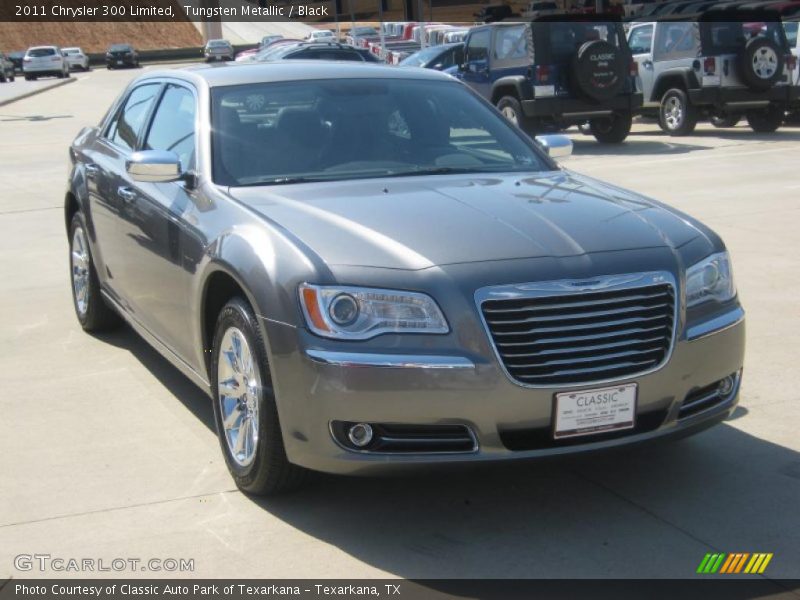 Tungsten Metallic / Black 2011 Chrysler 300 Limited