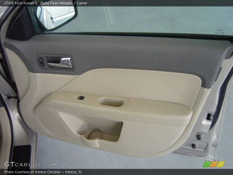 Dune Pearl Metallic / Camel 2008 Ford Fusion S