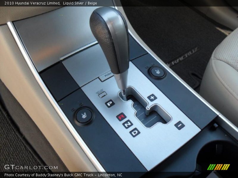 Liquid Silver / Beige 2010 Hyundai Veracruz Limited