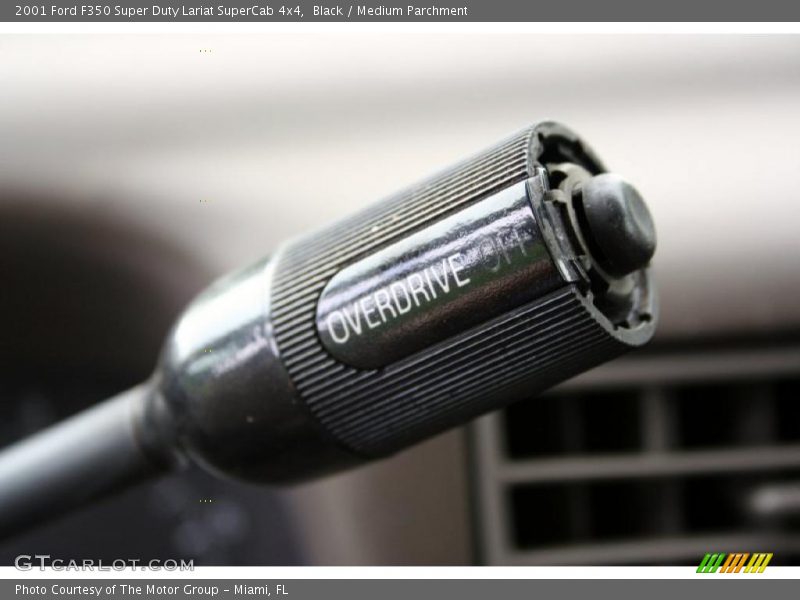 Black / Medium Parchment 2001 Ford F350 Super Duty Lariat SuperCab 4x4