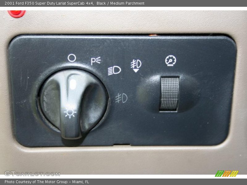 Black / Medium Parchment 2001 Ford F350 Super Duty Lariat SuperCab 4x4