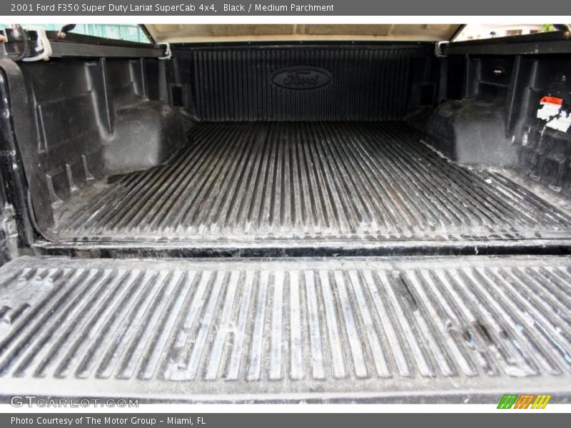 Black / Medium Parchment 2001 Ford F350 Super Duty Lariat SuperCab 4x4
