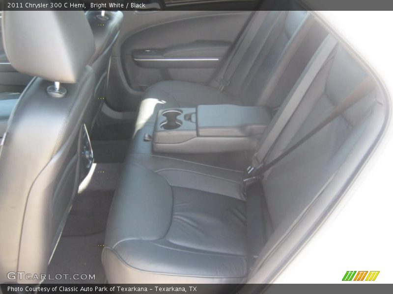Bright White / Black 2011 Chrysler 300 C Hemi