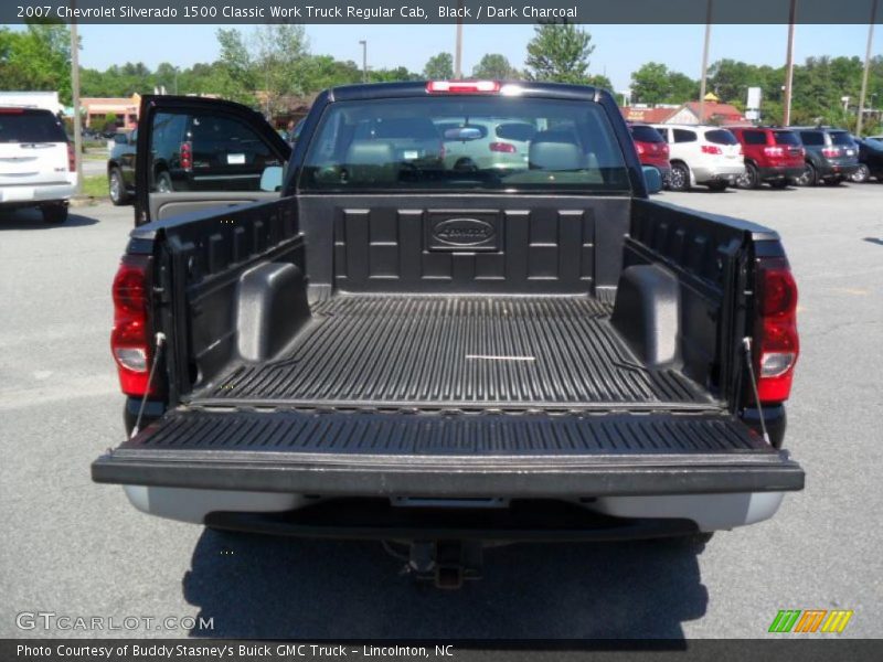 Black / Dark Charcoal 2007 Chevrolet Silverado 1500 Classic Work Truck Regular Cab