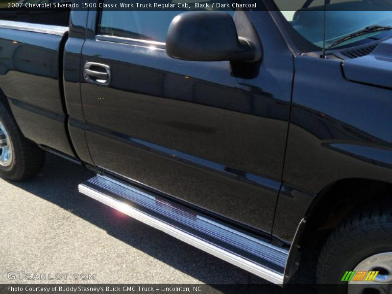 Black / Dark Charcoal 2007 Chevrolet Silverado 1500 Classic Work Truck Regular Cab