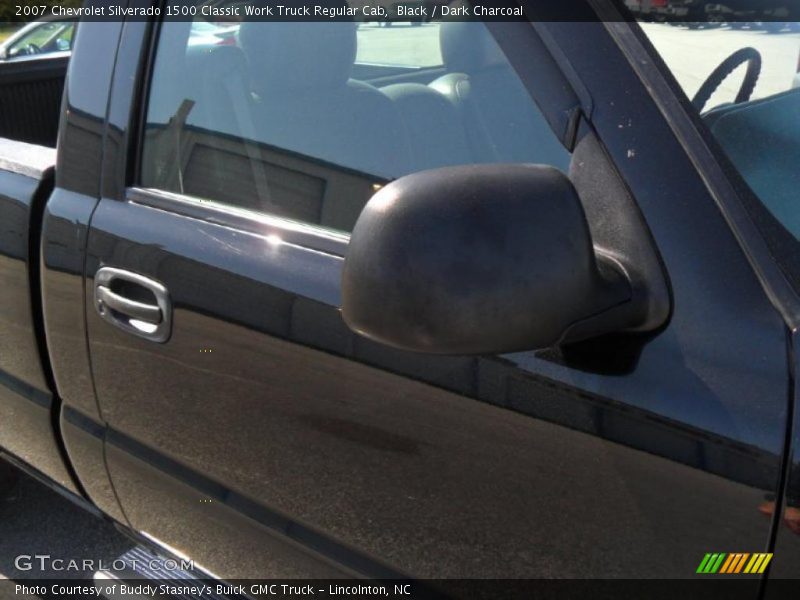 Black / Dark Charcoal 2007 Chevrolet Silverado 1500 Classic Work Truck Regular Cab