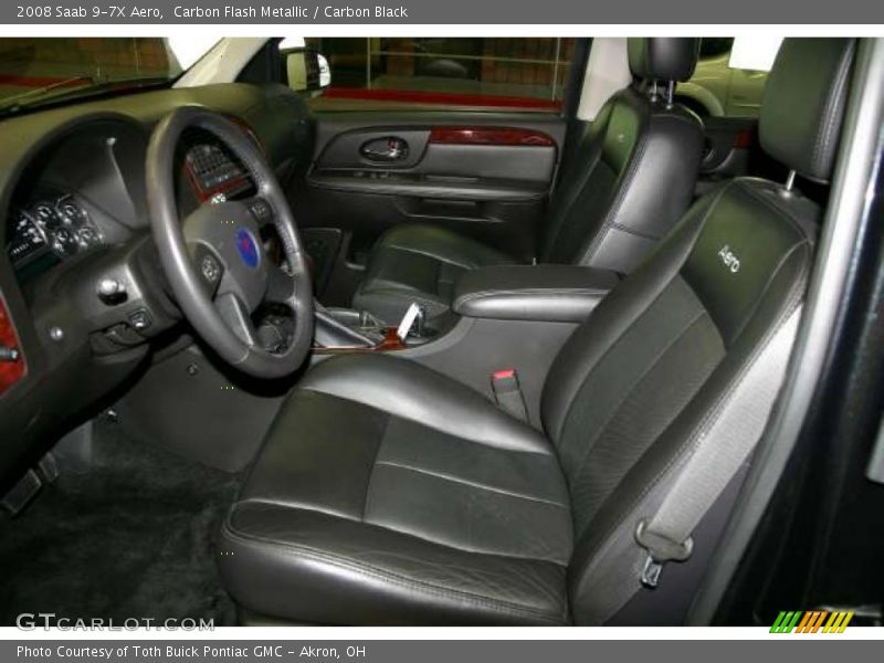 Carbon Flash Metallic / Carbon Black 2008 Saab 9-7X Aero