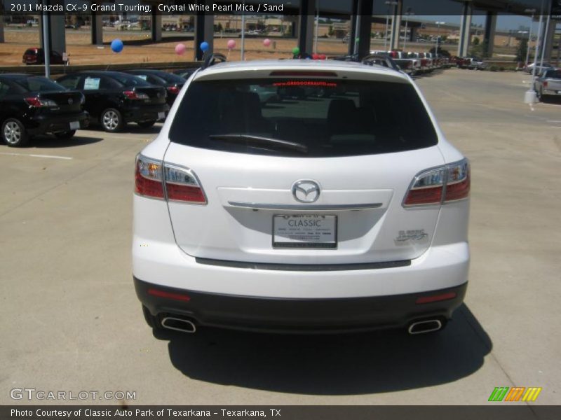 Crystal White Pearl Mica / Sand 2011 Mazda CX-9 Grand Touring