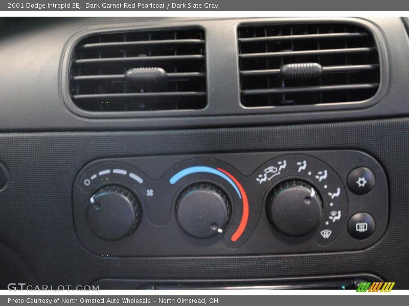 Controls of 2001 Intrepid SE