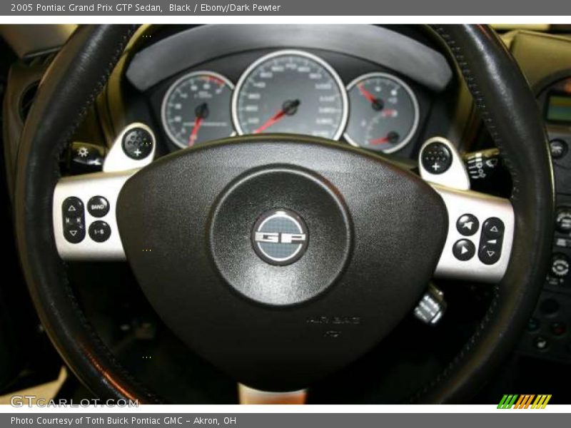 Black / Ebony/Dark Pewter 2005 Pontiac Grand Prix GTP Sedan