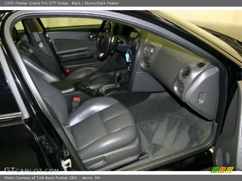 Black / Ebony/Dark Pewter 2005 Pontiac Grand Prix GTP Sedan
