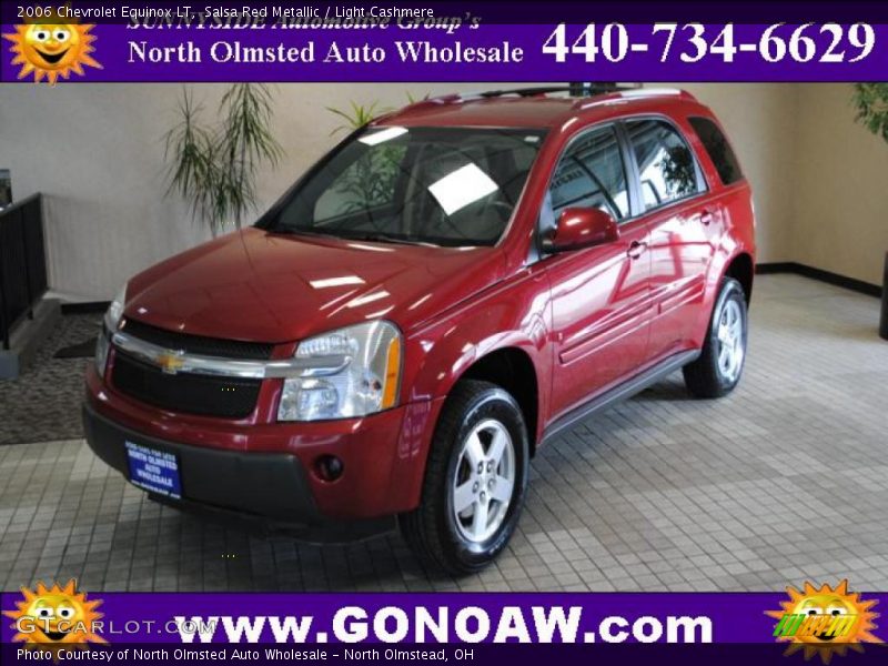 Salsa Red Metallic / Light Cashmere 2006 Chevrolet Equinox LT