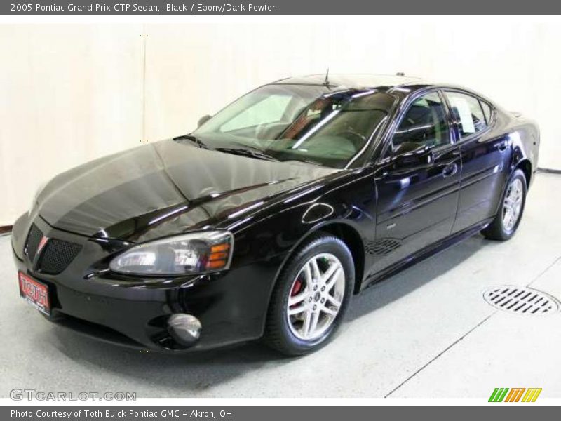 Black / Ebony/Dark Pewter 2005 Pontiac Grand Prix GTP Sedan