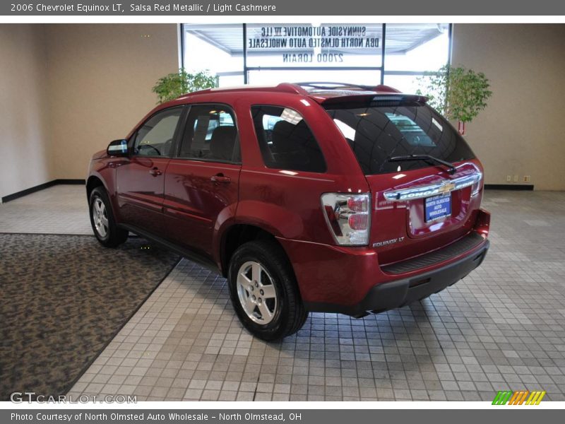 Salsa Red Metallic / Light Cashmere 2006 Chevrolet Equinox LT