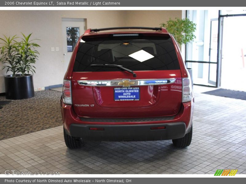 Salsa Red Metallic / Light Cashmere 2006 Chevrolet Equinox LT