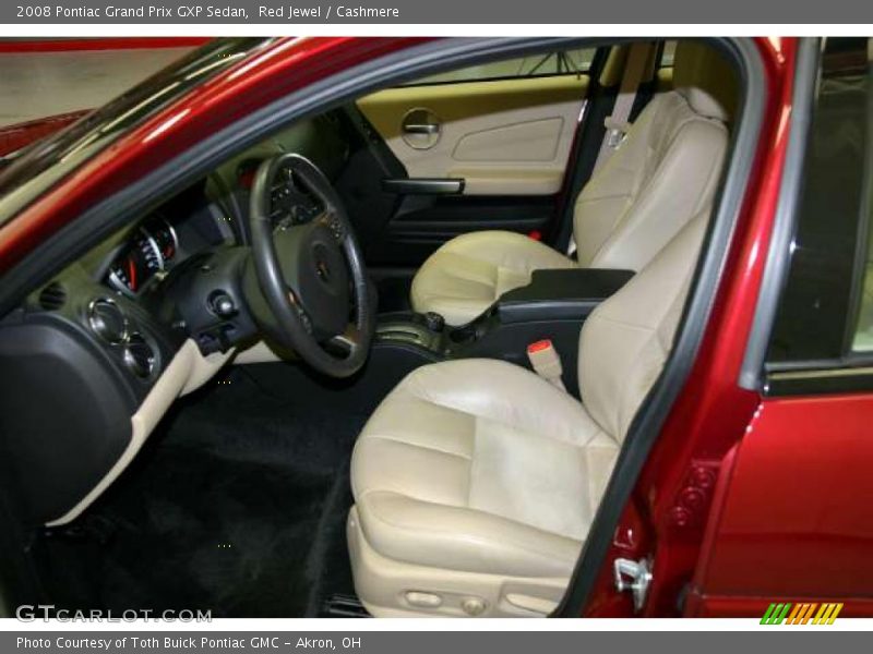 Red Jewel / Cashmere 2008 Pontiac Grand Prix GXP Sedan