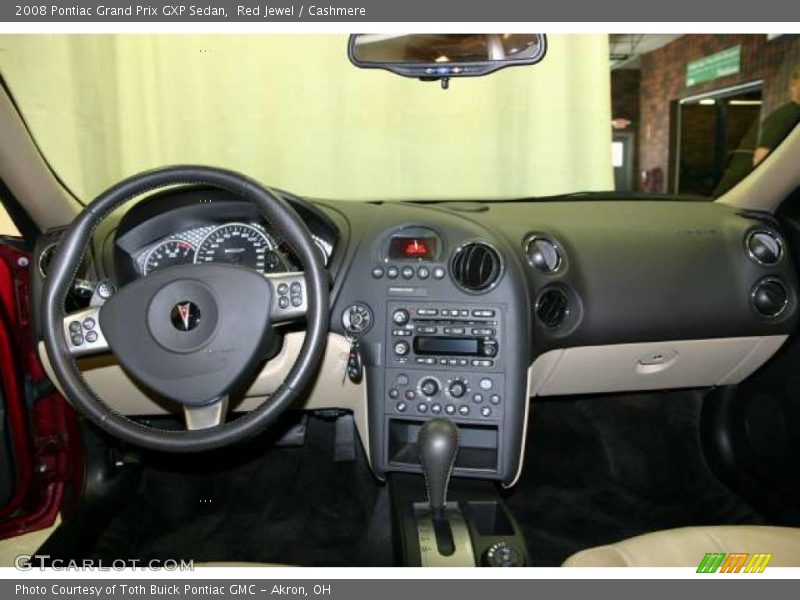 Red Jewel / Cashmere 2008 Pontiac Grand Prix GXP Sedan