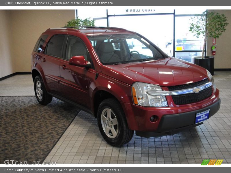 Salsa Red Metallic / Light Cashmere 2006 Chevrolet Equinox LT
