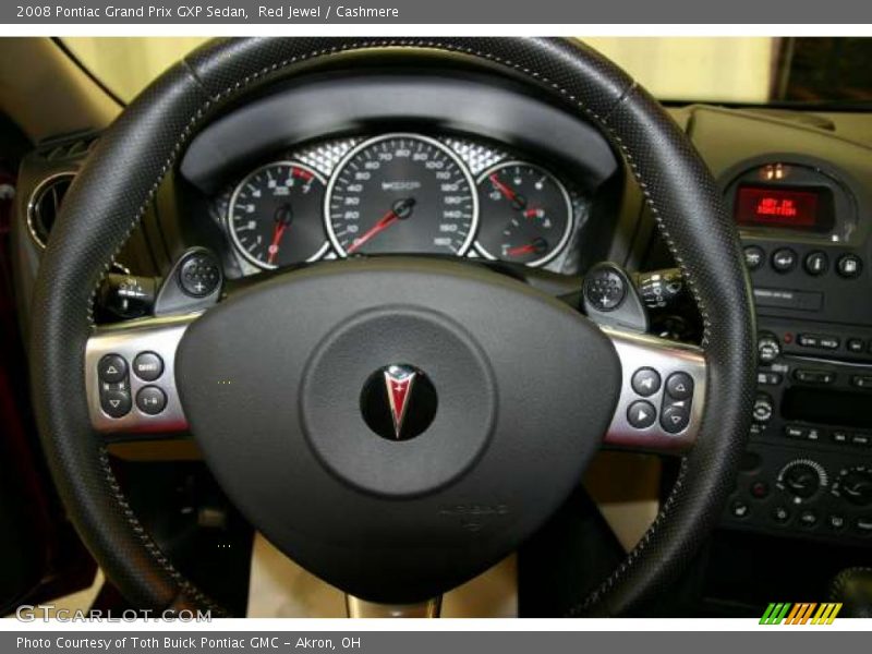Red Jewel / Cashmere 2008 Pontiac Grand Prix GXP Sedan