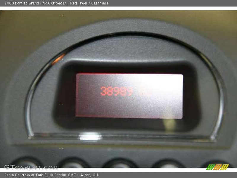 Red Jewel / Cashmere 2008 Pontiac Grand Prix GXP Sedan