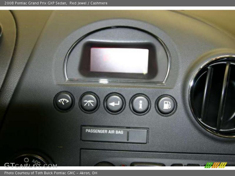Red Jewel / Cashmere 2008 Pontiac Grand Prix GXP Sedan