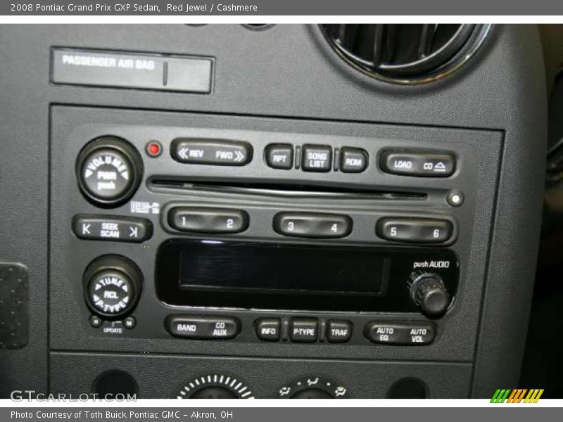 Red Jewel / Cashmere 2008 Pontiac Grand Prix GXP Sedan
