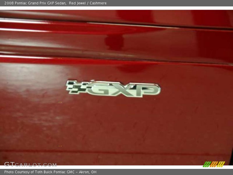 Red Jewel / Cashmere 2008 Pontiac Grand Prix GXP Sedan